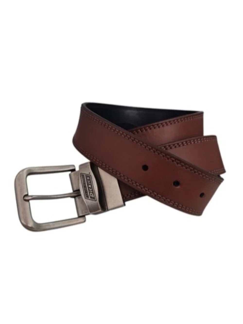 Dickies Reversible Leather Belt Men’s 36 Black Brown Workwear Casual Heritage